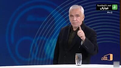 اظهارات شوکه کننده فتح‌الله‌زاده روی آنتن زنده / مدیرعامل تیمت را اخته نکن + فیلم