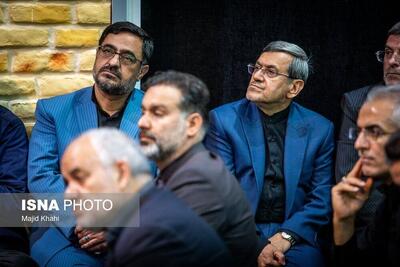 حضور سعید مرتضوی در مراسم یادبود شهدای اوین