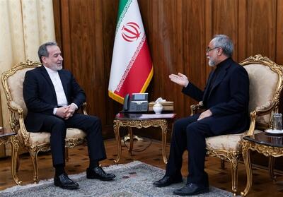 دیدار سرکنسول جدید ایران در میلان با عراقچی - تسنیم