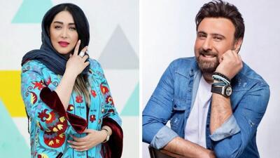 محمد علیزاده و همسرش سارا منجزی پور