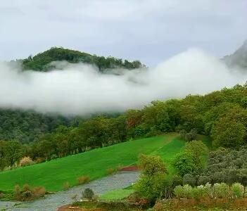 حال و هوای آب بندان شفیع آباد روستای فندرسک گرگان در گلستان