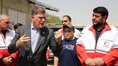 نماینده صلیب سرخ در ایران: امدادگران باید از تهدید و آسیب در امان باشند