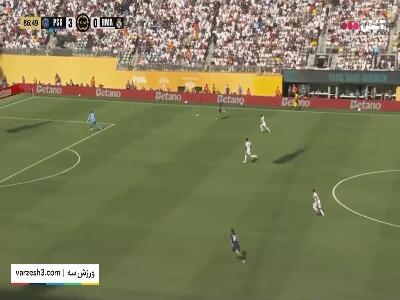 گل چهارم پاری سن ژرمن به رئال توسط راموس