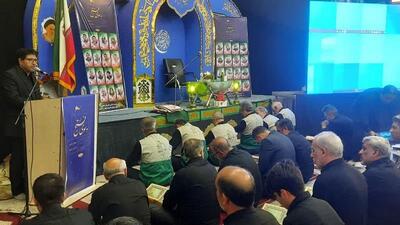 صحن امامزاده طاهر (ع) کرج میزبان محفل قرآنی به یاد شهدای اقتدار