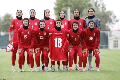 پیروزی قاطع تیم ملی فوتبال زنان ایران در گام نخست انتخابی جام ملت های آسیا