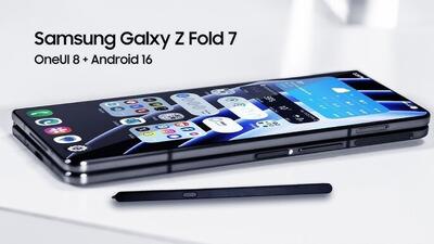 گوشی Z Fold 7 از «قلم S» پشتیبانی نمی‌کند