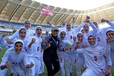 برد پرگل تیم ملی فوتبال زنان ایران مقابل سنگاپور