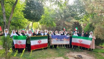 پویش ملی  همه با هم برای ایران  در ایستگاه ورزش صبحگاهی میخک اصفهان