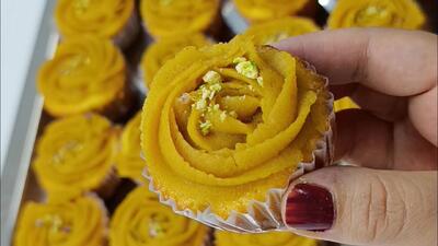 طرز تهیه کاپ کیک حلوا: کاپ کیک حلوا خوشمزه و مجلسی/ایده جدید برای نذری محرم!