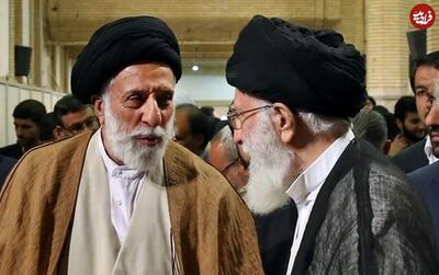 عکس/ چهره خندان سید هادی خامنه‌ای ۴۴ سال پیش در کنار ضرغامی با پوشش متفاوت | اقتصاد24