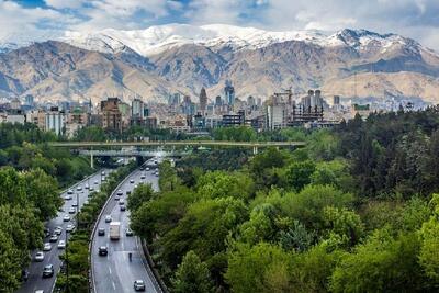 باد شدید در راه پایتخت