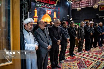 تصاویر: مراسم گرامیداشت شهدای حمله رژیم صهیونیستی به زندان اوین