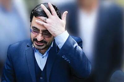 سعید مرتضوی به عزای شهدای حمله اسرائیل به زندان اوین نشست + عکس