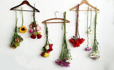 4 روش ساده برای خشک کردن گل طبیعی