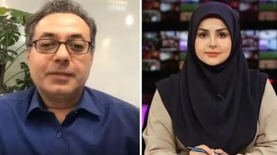 تصویر روز | امید قالیباف «گوینده خبر» در کنار همسر همکارش شعله رزمجو | گلی شی