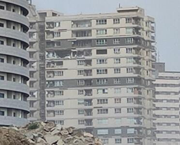انفجار گاز در برج مسکونی محله چیتگر تهران هفت مصدوم داشت