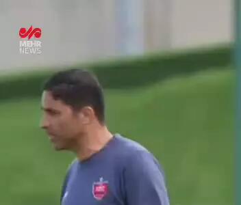 تصاویری از اولین جلسه تمرین پرسپولیس زیر نظر وحید هاشمیان در ترکیه