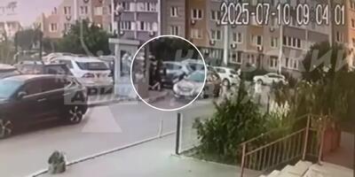 لحظه ترور سرهنگ اطلاعاتی اوکراین در مرکز کی‌یف