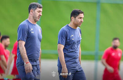 نخستین تمرین پرسپولیس با وحید هاشمیان