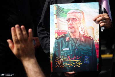 آخرین سخنان سرلشکر باقری قبل از شهادت + فیلم