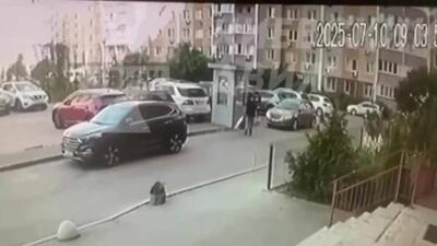 ترور سرهنگ اطلاعاتی اوکراین در مرکز کی‌یف+ فیلم
