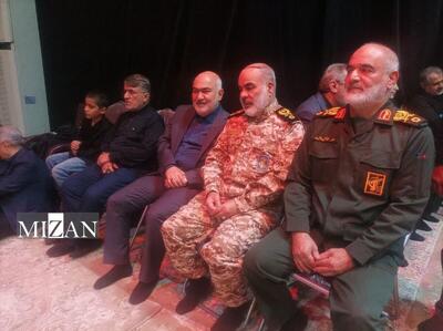 برگزاری مراسم گرامیداشت فرماندهان شهید تجاوز ۱۲ روزه رژیم صهیونسیتی
