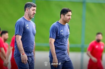 تمرین جذاب پرسپولیسی ها با حضور آقا وحید و کریم در ترکیه/ عکس