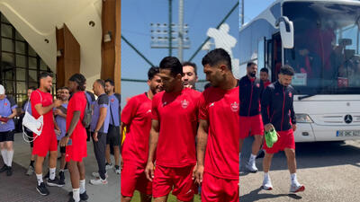 از هتل تا کمپ تمرینی، همراه با پرسپولیس - پارس فوتبال
