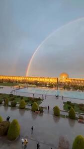 رنگین کمان بر نقش جهان؛ پیوندی از تاریخ و امید + فیلم