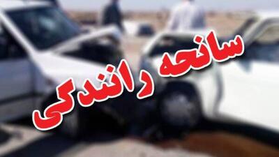 حادثه رانندگی در مسیر دزلی/اعزام ۳ آمبولانس به محل حادثه