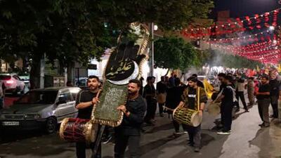 تصاویری از ورودکاروان نمادین اسرای کربلا در بابل