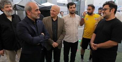 دیدار رئیس صدا و سیما با عوامل سریال سبزواران