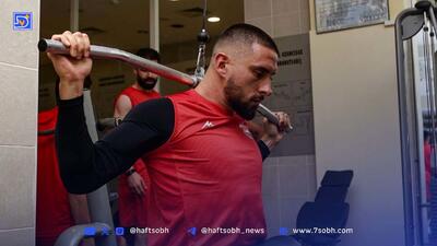 یک چهره غیرمنتظره در تمرین بدنسازی پرسپولیس