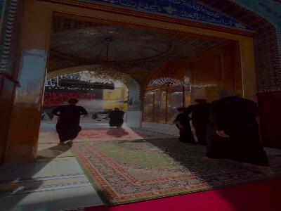 حال و هوای دل‌نشین حرم مطهر علوی