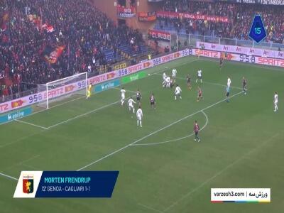 15 گل برتر جنوا در سری آ 2024/25