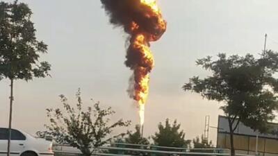 ماجرای ستون دود در پالایشگاه کرمانشاه چه بود؟