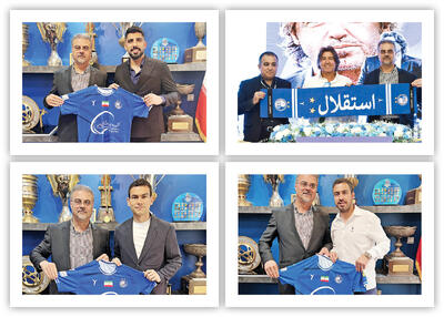 سوتی بزرگ مدیرعامل استقلال