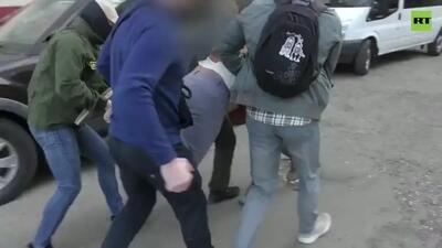 بازداشت دو نفر در روسیه به اتهام همکاری پهپادی با اوکراین (فیلم)