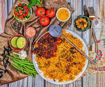 طرز تهیه لوبیا پلو دودی غذای سنتی ایرانی
