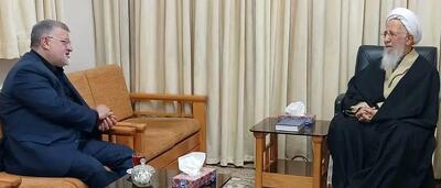 تأکید بر خدمت بی‌منت به مردم در دیدار استاندار تهران با آیت‌الله جوادی آملی