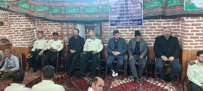 مراسم بزرگداشت شهید والا مقام «علیرضا عباسپور» در سیس شبستر برگزار شد