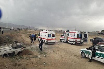 جان باختن ۴ نفر در واژگونی خودرو در محور فرخشهر به بروجن