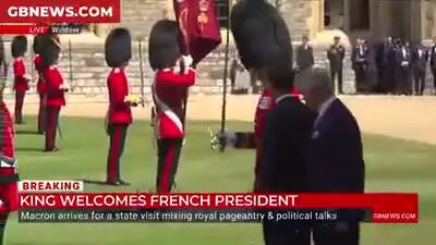 وقتی ماکرون پادشاه انگلیس را حساب نکرد!