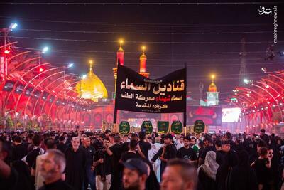 فیلم/ کاروان نمادین اصحاب الحسین(ع) در کربلا