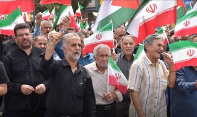 راهپیمایی جمعه‌های خشم و نصر در استان مرکزی