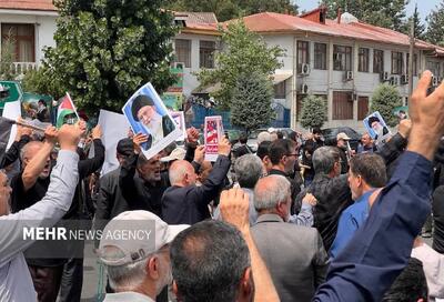خروش گیلانی‌ها در جمعه خشم؛ «مرگ بر اسرائیل» در گرمای تابستان