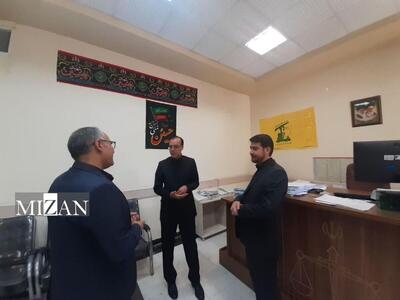 دادستان مرکز استان آذربایجان غربی از دادسرای عمومی و انقلاب شهرستان مهاباد بازدید کرد