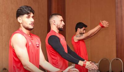 الکسی گندوز در تمرین پرسپولیس حاضر شد - پارس فوتبال