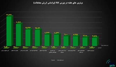 ۱۰ شرکت برتر بورس کالا معرفی شدند
