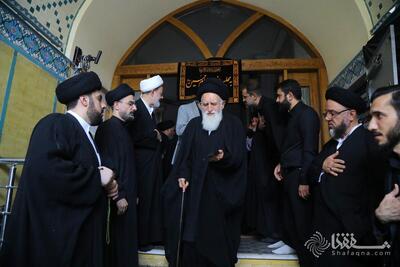 گزارش تصویری: مراسم اولین سالگرد درگذشت آیت الله حسینی قزوینی | شفقنا